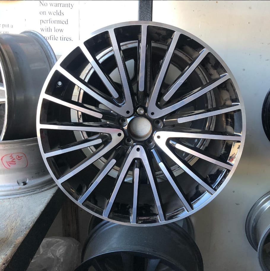 AMG Freshly machined lip